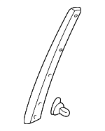 GD7A5876YA - Body: Rear Weather-strip for Mazda: 626 Image