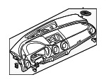 8V1857001K24A - Body: Instrument Panel for Audi Image