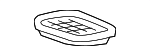 8V18197936PS - Body: Air Vent Grille for Audi Image