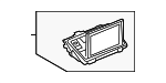 8V0857273P6PS - Body: Display Unit for Audi Image