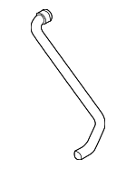 64218377699 - Cooling System: Heater Hose for BMW: 745i, 745Li, 750i, 750Li, 760i, 760Li, Alpina B7 Image