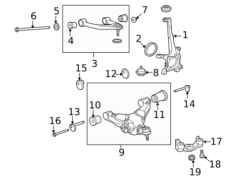 Suspension Components for 2012 Toyota Tundra #2