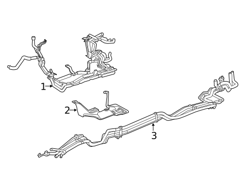 Rear AC Lines for 2019 Toyota Highlander #0