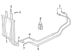 7129904223 - Cooling System: Trans Cooler Nut for BMW Image