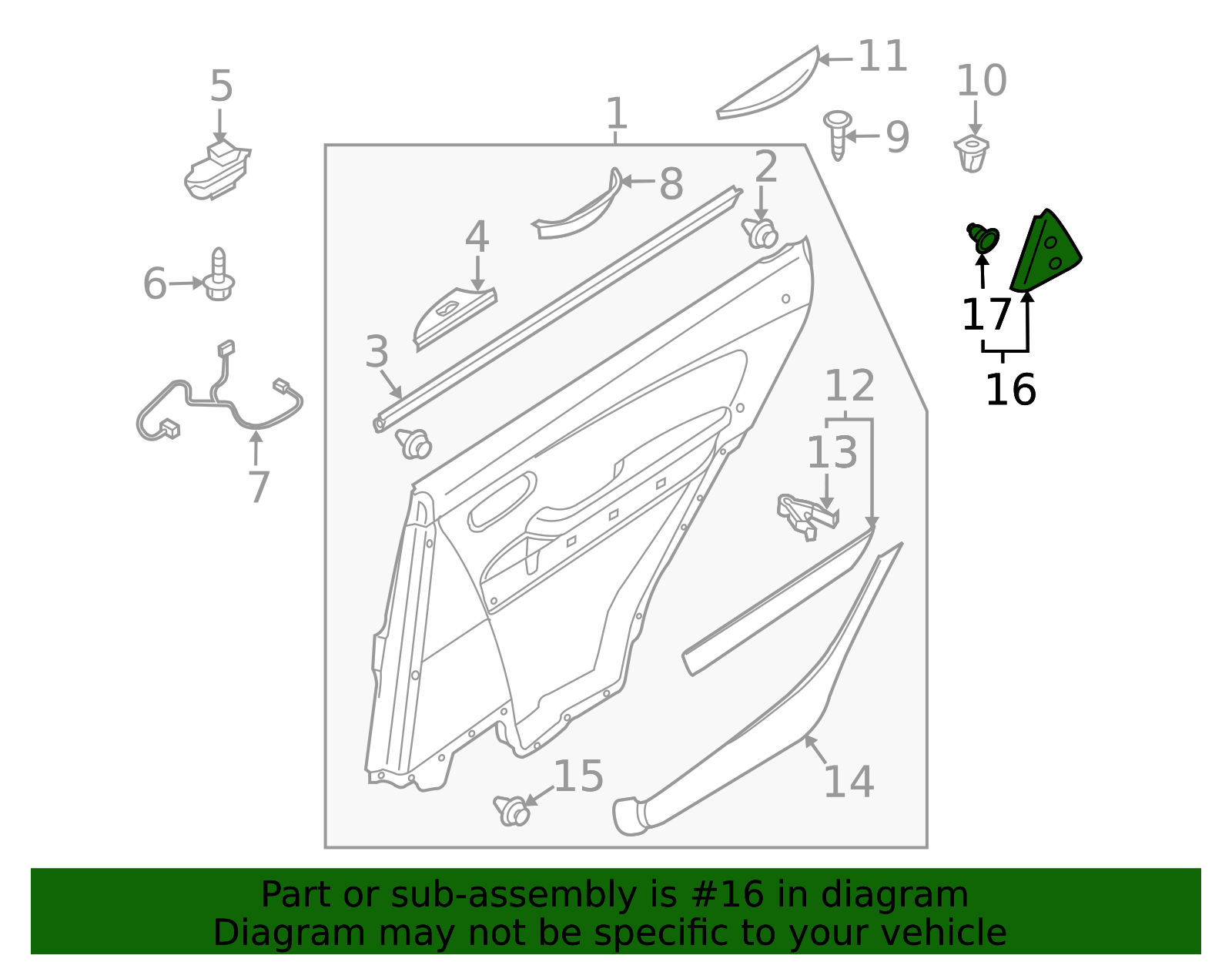 TD11-68-51YA-02 - Upper Trim - 2007-2015 Mazda CX-9 | Mazda Parts