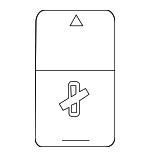 12785150 - : Child Lock Label for Saab: 9-3, 9-5 Image
