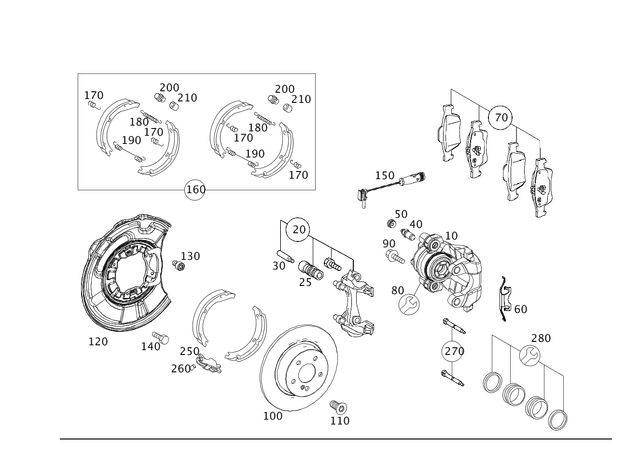 421101864 - : Brake Shoe Pin for Mercedes-Benz Image
