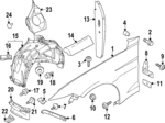 PR3Z16072A - : Front Bracket for Ford Image