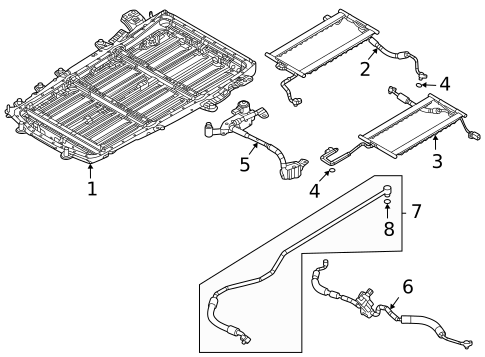 Battery for 2023 Mazda MX-30 EV #4