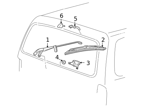 Wipers for 2004 Ford Excursion #1