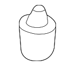 57275AL000 - Body: Hood Stopper for Subaru: Ascent, Crosstrek, Impreza, Legacy, Outback, WRX Image