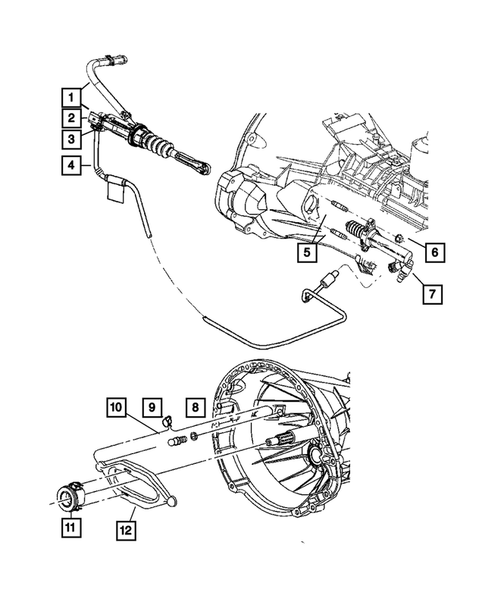 Clutch Controls for 2007 Dodge Nitro #0
