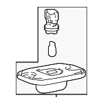 9250125000 - : License Lamp for Hyundai Image