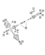 68084188AB - Front Axle; 215 MM-FD-Differential and Drive Line: Axle Vent for Chrysler: 300 | Dodge: Challenger, Charger, Durango | Jeep: Grand Cherokee, Grand Cherokee L, Grand Cherokee WK, Grand Wagoneer, Wagoneer | Ram: 1500, 1500 Classic Image