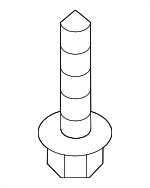 N91231201 - Engine: Bracket Mount Bolt for Audi: A3, A3 Quattro, A3 Sportback e-tron, Q3, Q8, RS Q8, RS3, S3, SQ8, TT Quattro, TT RS Quattro, TTS Quattro Image