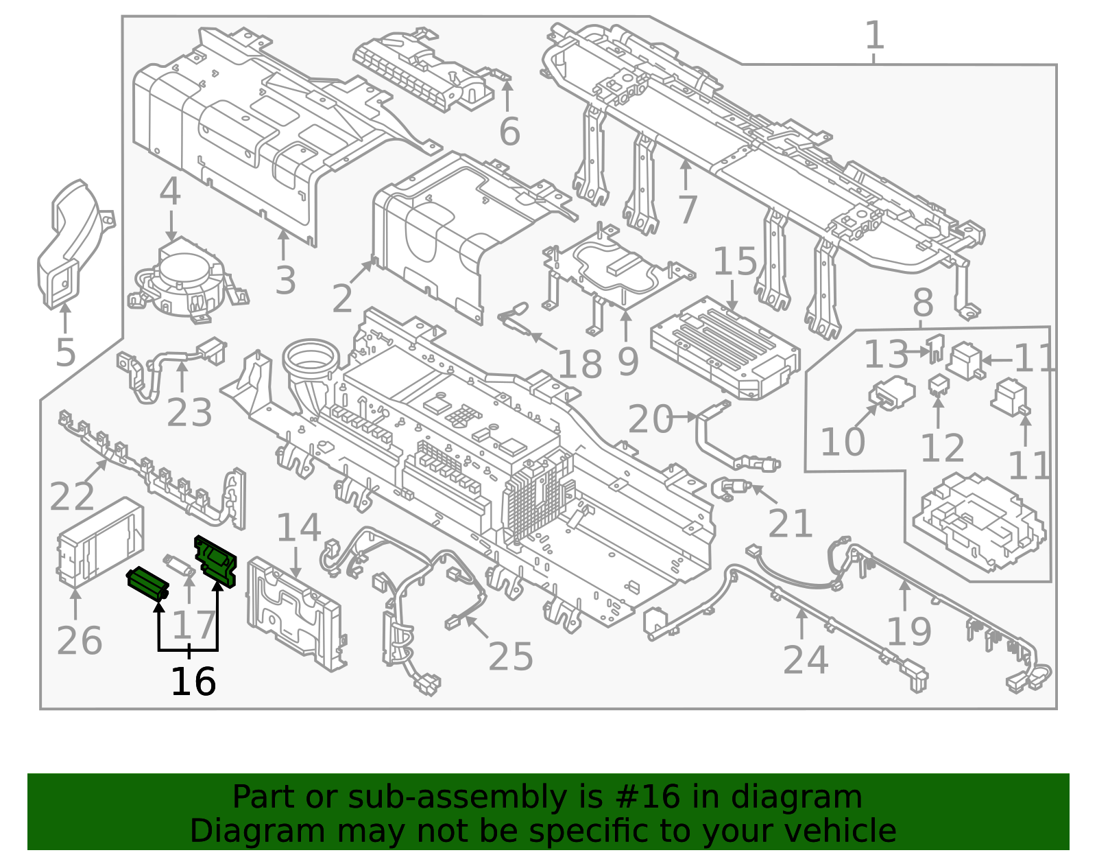 375S2-L5000 - Fuse Box 2023-2025 Kia Niro | Kia.Parts Store