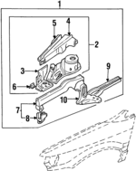 MB637838 - : Extension Panel for Mitsubishi: Expo, Expo LRV Image