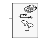 264305M013 - Body: Map Lamp Assembly for Nissan: Sentra Image