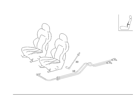 Orthopaedic Front Backrest for 2001 Mercedes-Benz CLK55 AMG #0