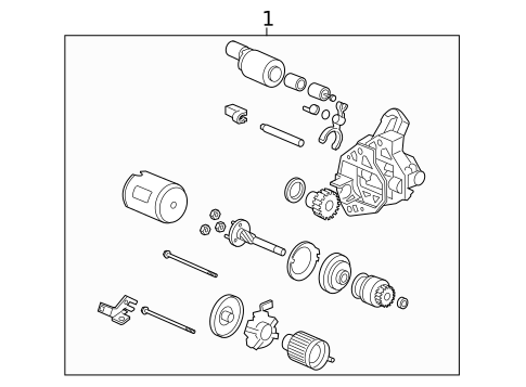 Starter for 2010 Honda Ridgeline #0