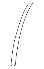 4717878AB - Body: Rear Molding for Chrysler: Town &amp; Country, Voyager | Dodge: Caravan, Grand Caravan Image