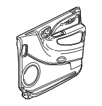 SL321D5AJ - : Door Trim Panel for Chrysler: Town &amp; Country | Dodge: Caravan, Grand Caravan Image