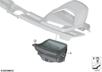 62309395583 - Instruments, Measuring Systems: Head-Up Display for BMW Image