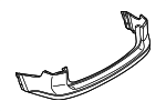 3CN807421BGRU - Body: Bumper Cover for Volkswagen Image