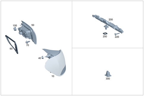 Rear/Side Lighting for 2023 Mercedes-Benz GLA45 AMG #0