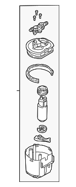 Fuel Pump Assembly With Sending Unit For Ford Focus L4 2.3L (2003-2004) – Replaces 3S4Z9H307AB, E2368M