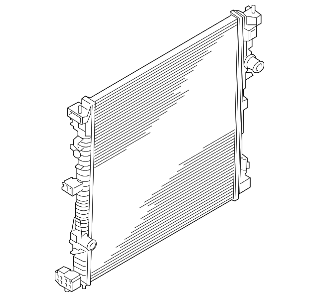 L1MZ-8005-K - Radiator 2020-2025 Ford | Ford Parts Direct