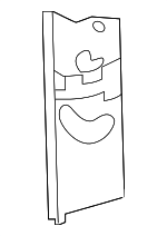 20669117009K95 - Body: Adjust Cover for Mercedes-Benz: C 300, C 43 AMG&amp;reg;, C 63 AMG&amp;reg; S E Performance Image image