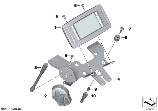 7149157026 - Audio, Navigation, Information Systems: Fillister Head Screw -  for BMW-Motorrad Image