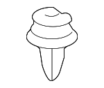 99162407J69 - Body: Wheelhouse Trim Fastener for MB Vans Image