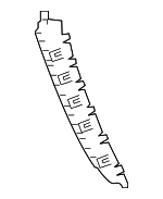 970504353011E0 - Body: Retaining Bracket for Porsche: Panamera Image