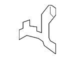 992820770 - HVAC: Dehydrator Support Bracket for Porsche Image