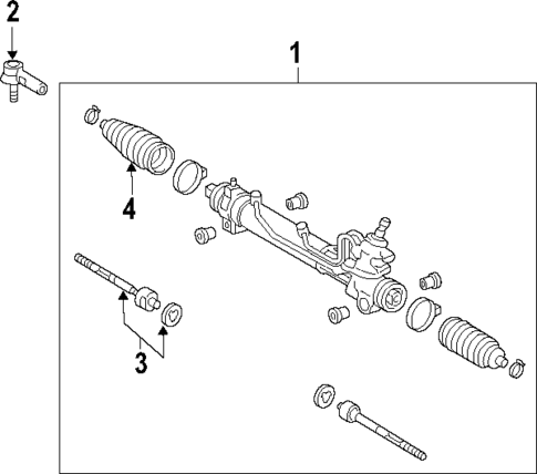 P/S Pump & Hoses for 2005 Toyota Sienna #0