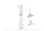 204323210064 - Springs, Suspension and Hydraulic Components: Shock-Absorber Strut for Mercedes-Benz Image