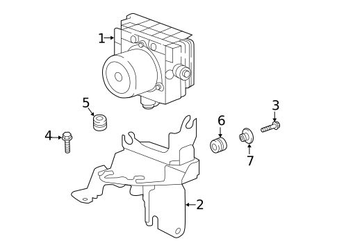 ABS Components for 2025 Nissan Kicks Play #0