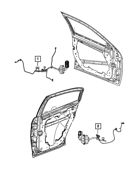 Wiring-Body and Accessories for 2008 Chrysler Sebring #3