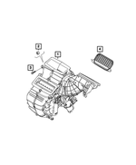 68656374AA - Air Conditioners and Heaters: Heater And A/c Unit for Mopar Image