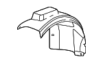 25817025 - Body: Fender Liner for Cadillac: STS Image
