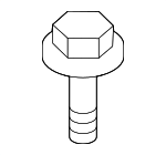 MS240142 - Electrical: Lens &amp; Housing Mount Bolt for Mitsubishi: Eclipse, Eclipse Cross, Endeavor, Expo, Expo LRV, Galant, Lancer, Mirage, Mirage G4, Montero, Montero Sport, Outlander Image