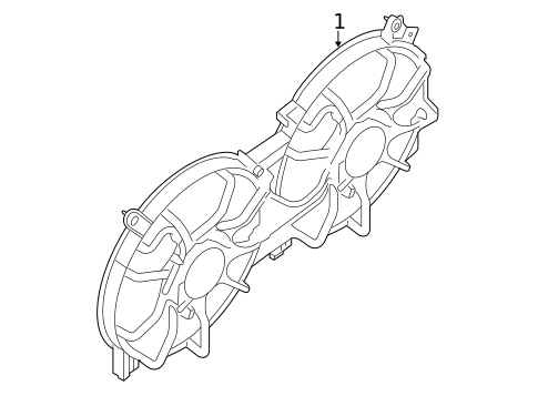 Cooling Fan for 2013 Nissan Altima #0