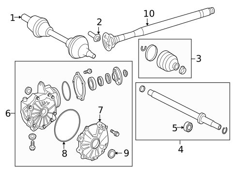 Differential for 2021 Mercedes-Benz GLC43 AMG #0