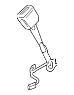 8W0857755EMNB - Electrical: Buckle End for Audi: A4 allroad, A4 Quattro, A5 Quattro, A5 Sportback, Q3, Q7, RS5, RS5 Sportback, S4, S5, S5 Sportback, SQ7 Image