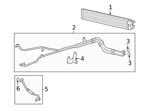 Trans Oil Cooler for 2014 Porsche Cayenne #0