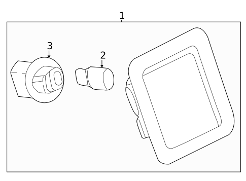 License Lamps for 2023 Ford F-150 #0