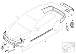 51128195321 - : Support Fender Left for BMW Image