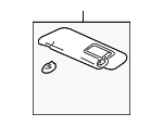 7431012D61B0 - : Sun-Visor for Toyota Image